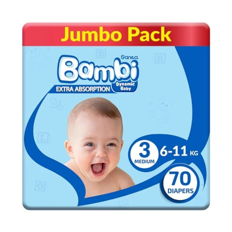 Sanita Bambi Diaper Medium Jumbo Diapper