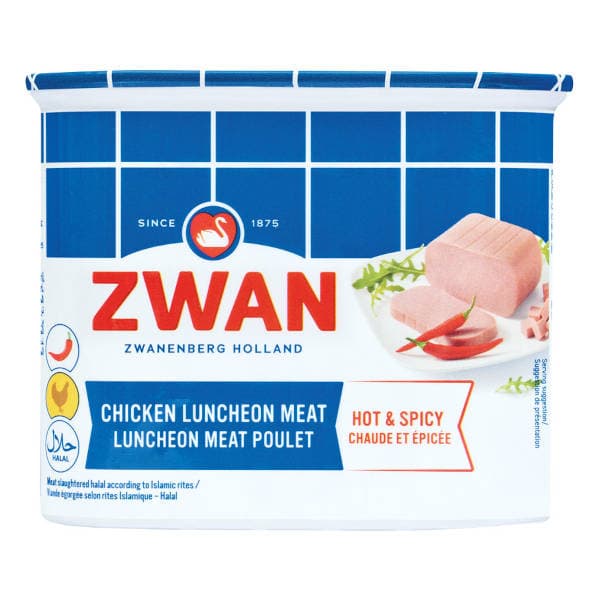 Zwan Hot And Spicy Chicken Luncheon Meat 340 g