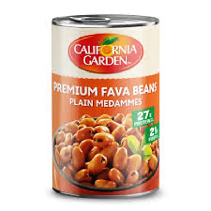 California Garden Fava Beans Plain 450 g
