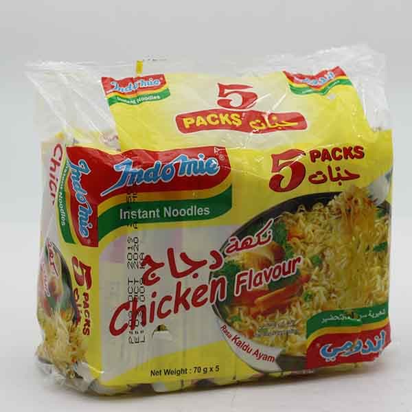Indomie Chicken Flavor Noodle 5 Pc 70 g