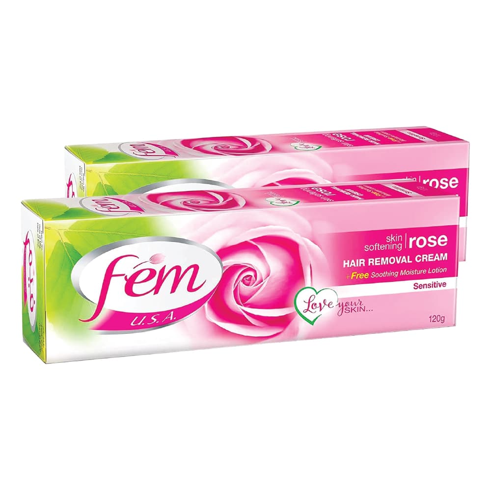 Fem Hair Removal Cream Rose 2 x 120 g