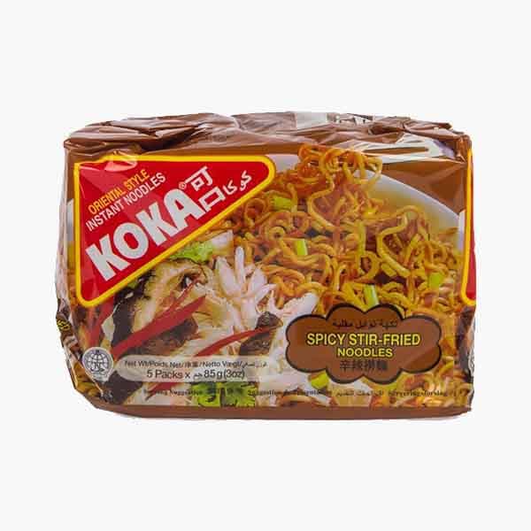 Koka Noodles M Pack Stirfried 5 x 85 g