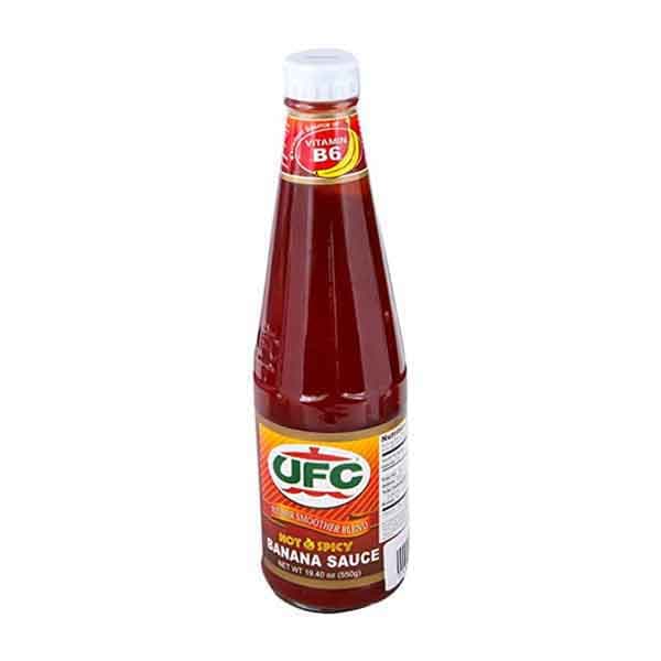 Ufc Banana Hot And Spicy Chilli Sauce 550 g