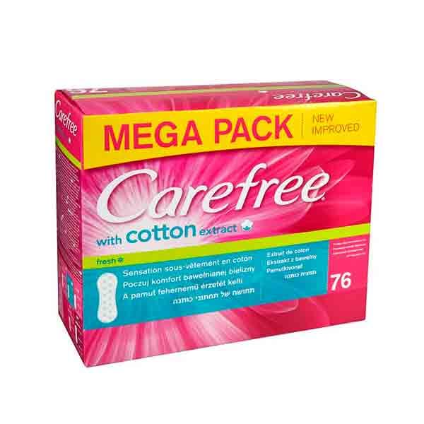 Carefree Cotton Mega Pack 76 Pc