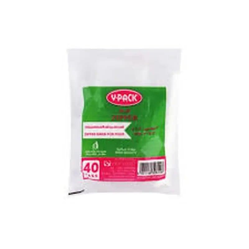 V-pack Zipper Bag 7 x 8 Ld 40 Pc