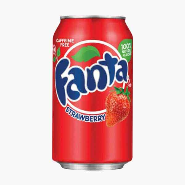 Fanta Strawberry Cans 355 mL