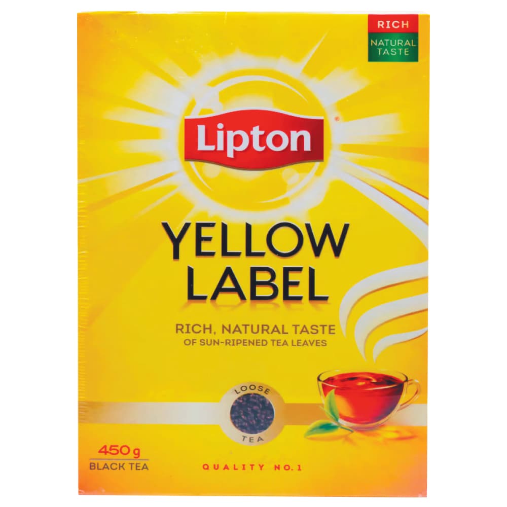 Lipton Yellow Label Tea Packet 450 g