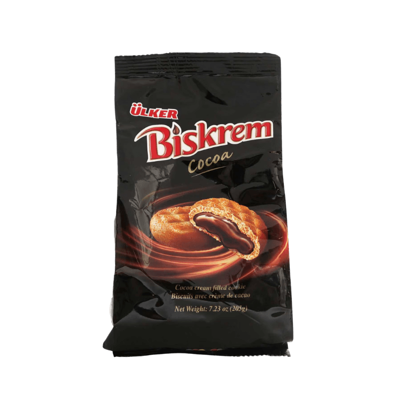 Ulker Biskrem Cookies W/cooa Cream Filling 205 g