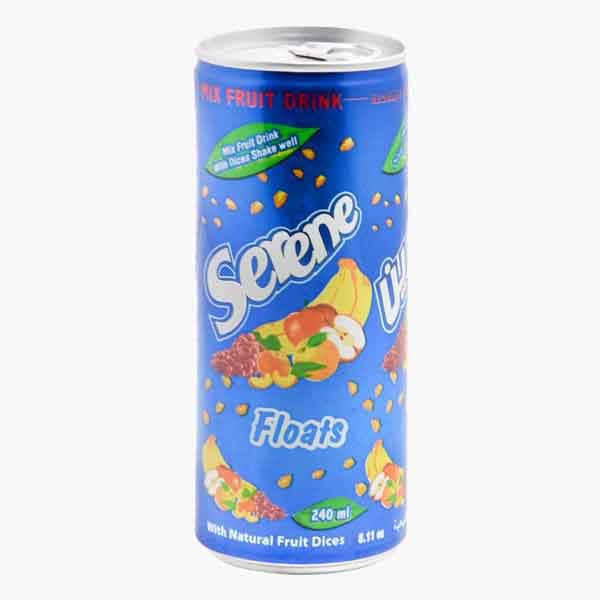 Serene Mixed Fruit Float Drink 240 mL X 6
