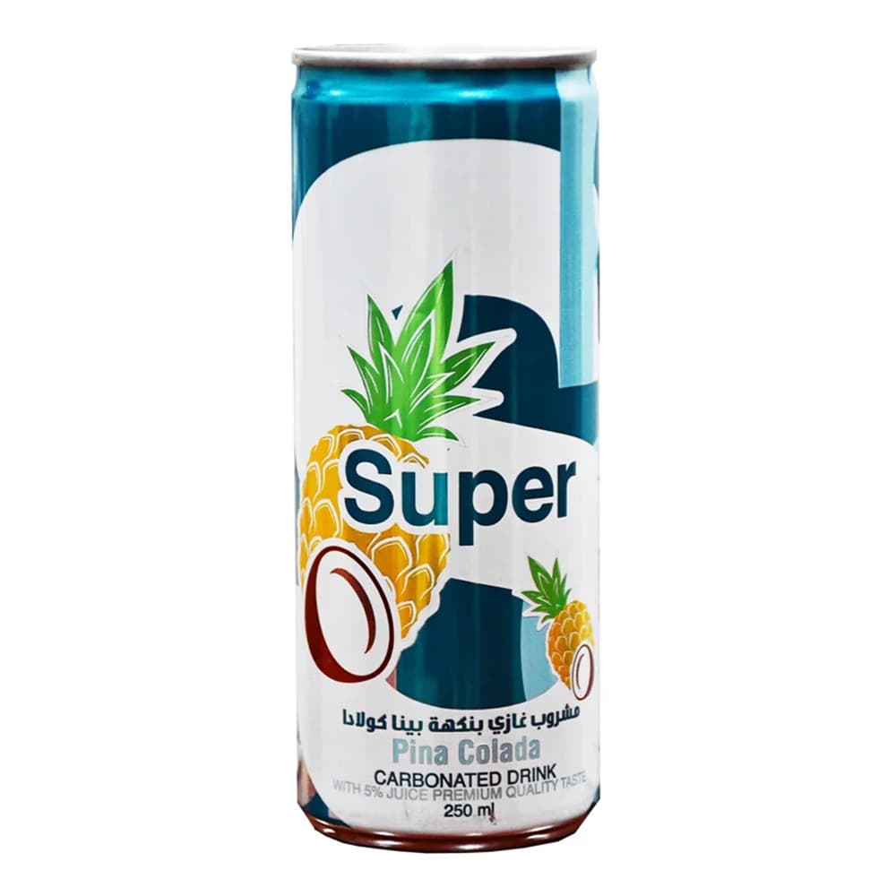 Super Pinacolada Carbonated Drink 250 mL