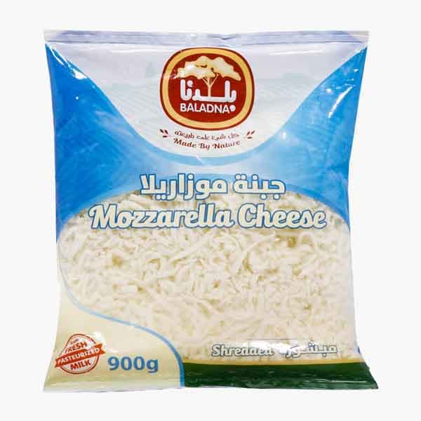 Baladna Mozzarella Shredded Full Fat Cheese 900 g