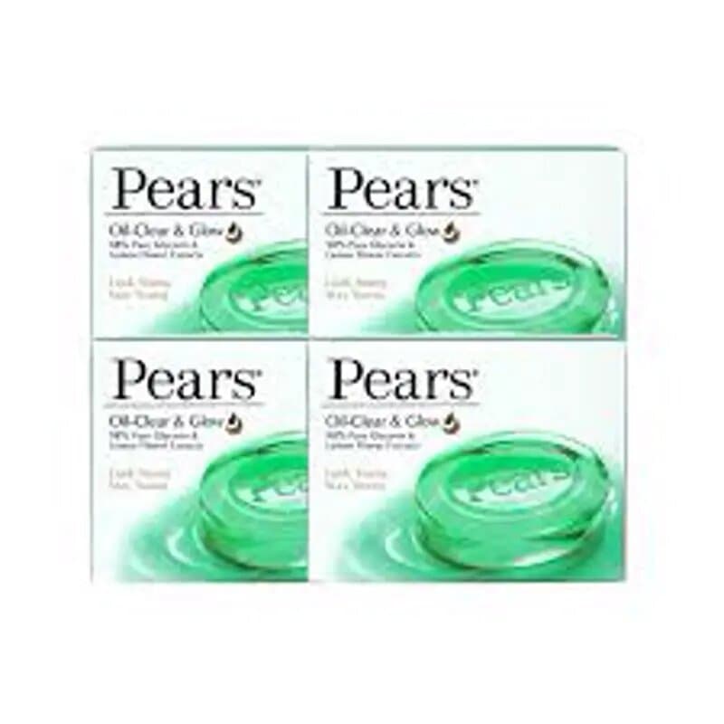 Pears Oil Clear And Glow 4 x 125 g