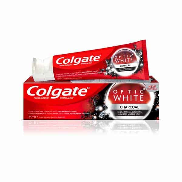 Colgate Tp Optic White Charcoal 75 mL