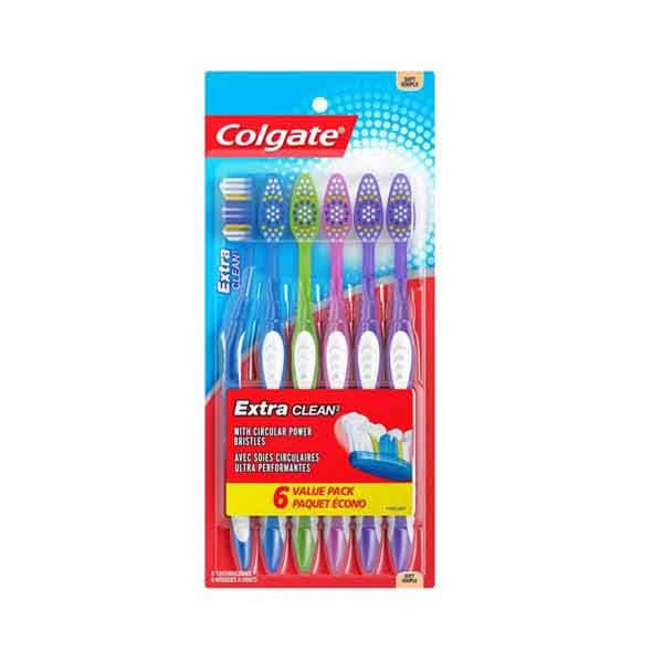 Colgate Toothbrush M Zigzag Valuepack 6 Pc