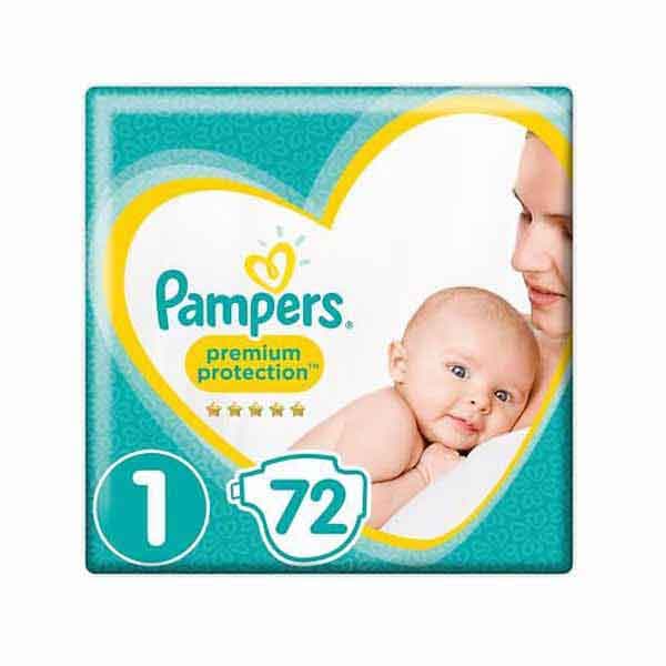 Pampers Premium Care Diapers Jp S1 72 Pc