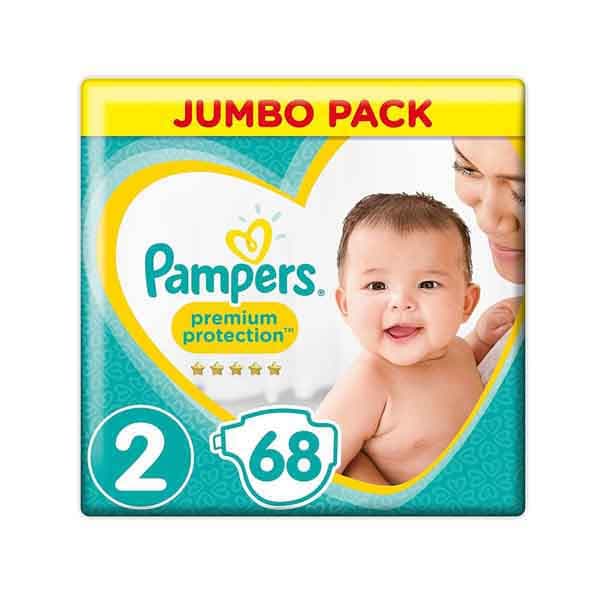 Pampers Premium Care Diapers S2 Jp 68 Pc