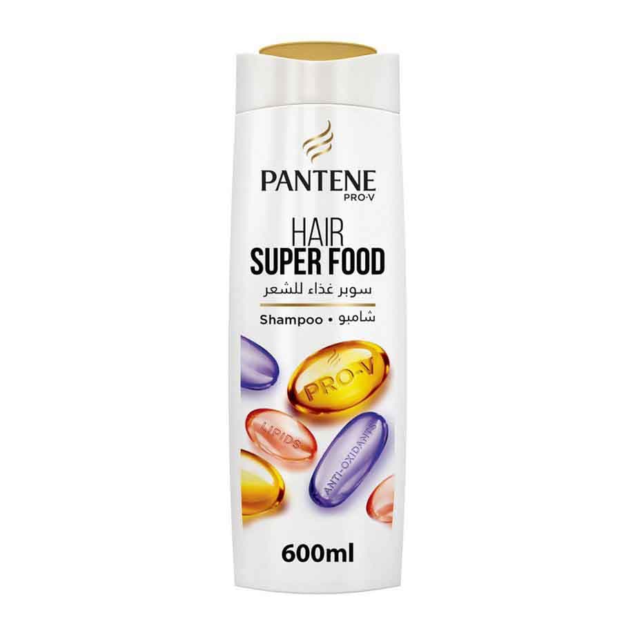 Pantene Sh Superfood Shampoo 600 mL