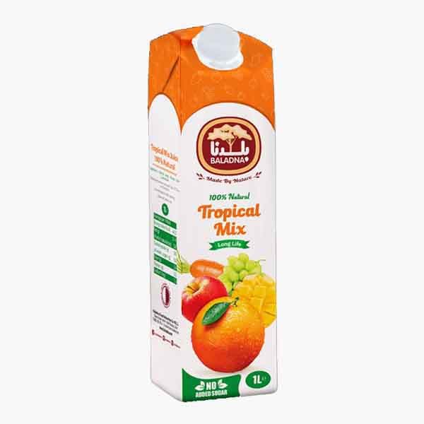 Baladna Long Life Juice Tropical Mix 1 L