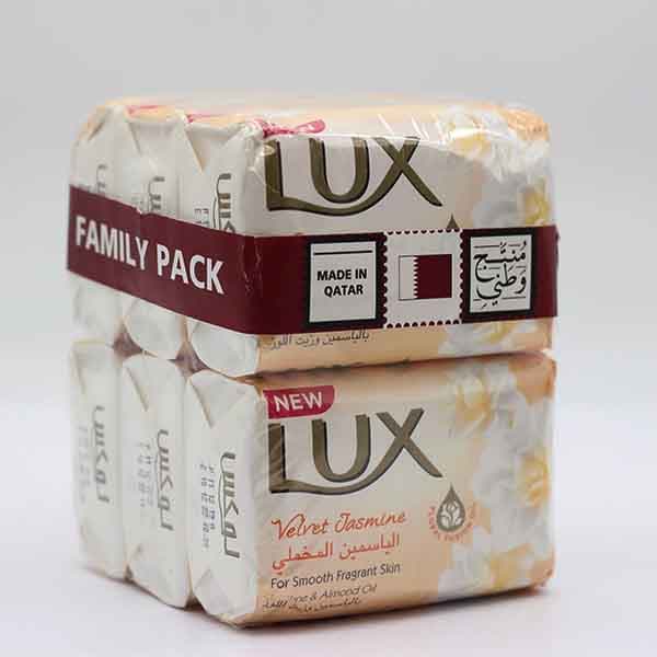 Lux Bar Soap Velvet Jasmine 6 x 120 g