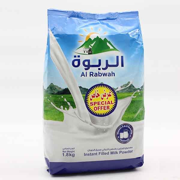 Al Rabwah Instant Milk Powder Pouch 1.8 Kg