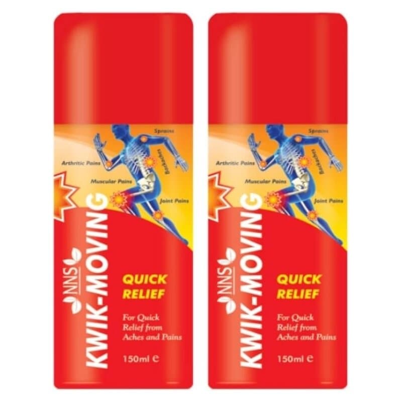 Nns Kwik -moving Pain Releif 2 x 150 mL