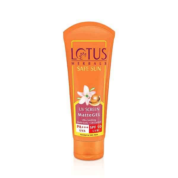 Lotus Herbals Safe Sun Uv Screen Matte Gel 100 g