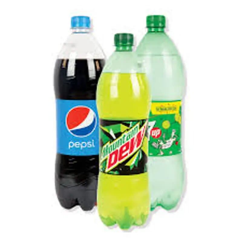 Pepsi 7up M/Dew 3 x 1.25 L