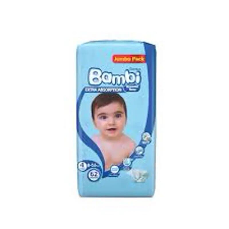 Sanita Bambi Baby Diaper Xxl Mega 52 Pc