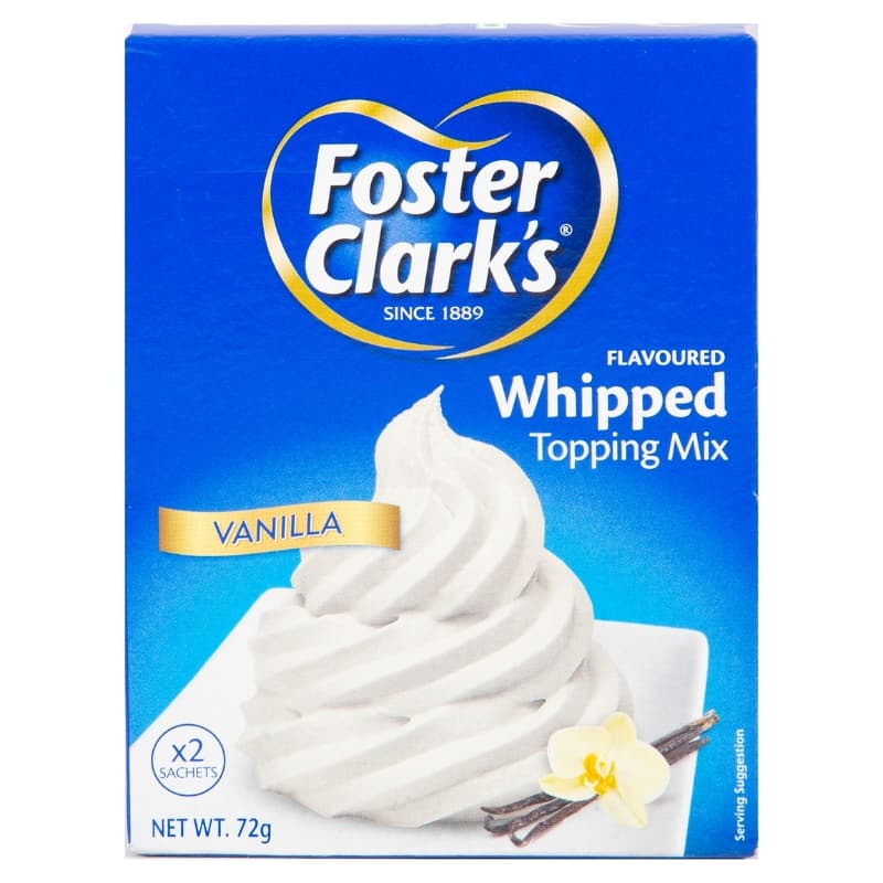 Foster Clark Whipped Topping MIX 72 g 2 Pc