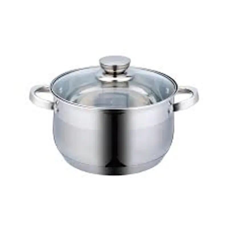 Gitco Steel Casserole With Lid 20cm