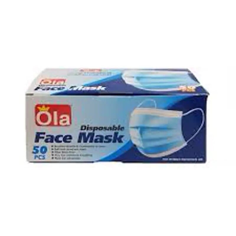 Qpac Face Mask 3ply 50 Pc