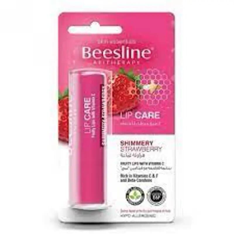 Beesline Lip Care Shimmery Strawberry 4 g