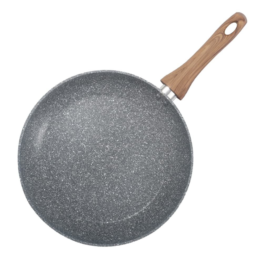 Homeway Hw-3413 24 Cm Marble Frypan - Forged