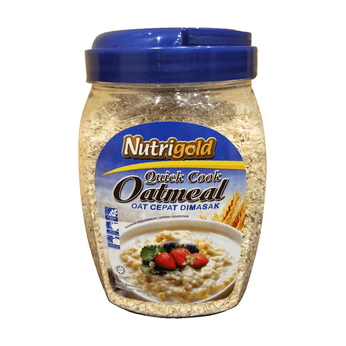 Nutrigold Quick Cook Oatmeal Jar 500 g