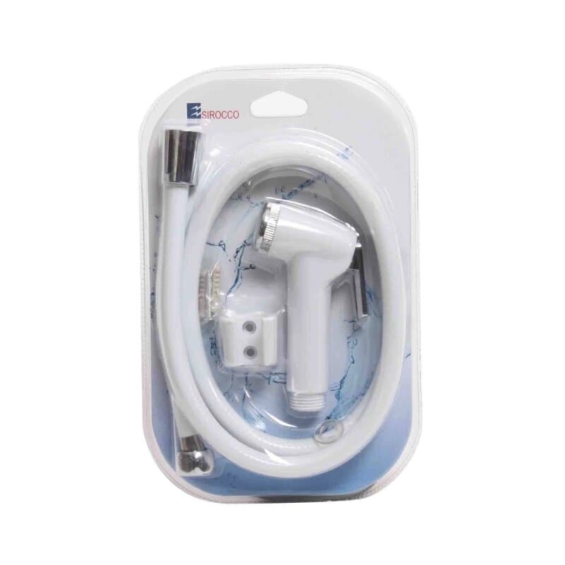 Sirocco Shut-off Shower Set ( White)