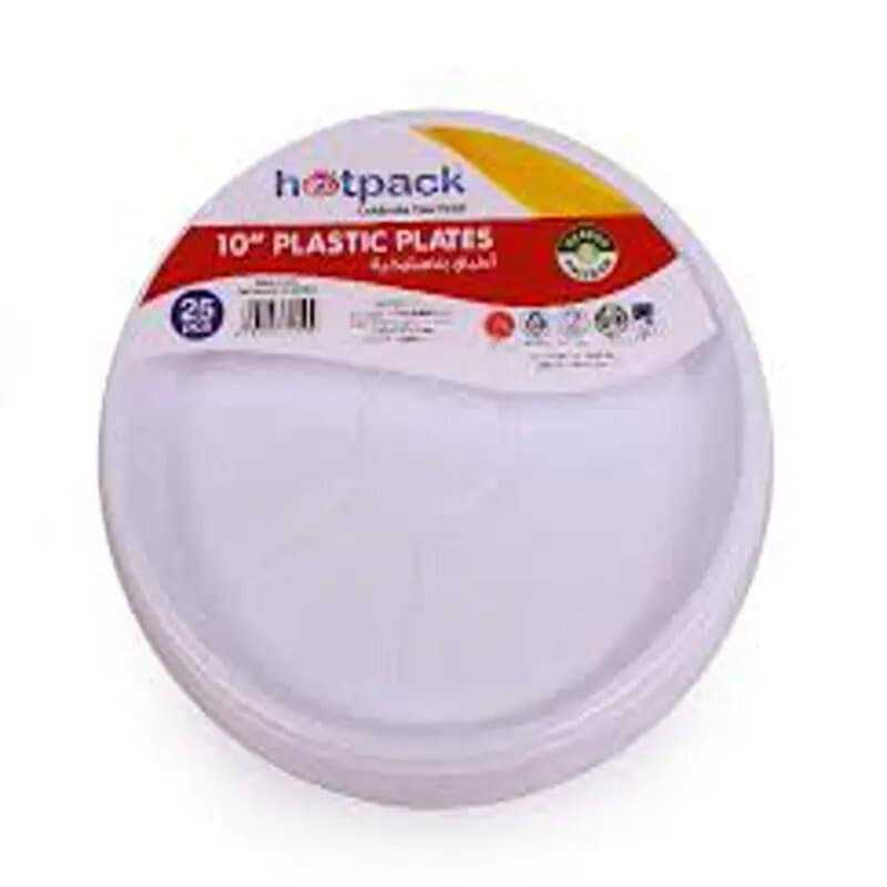 Gpack Plastic Plate 10 25 Pc