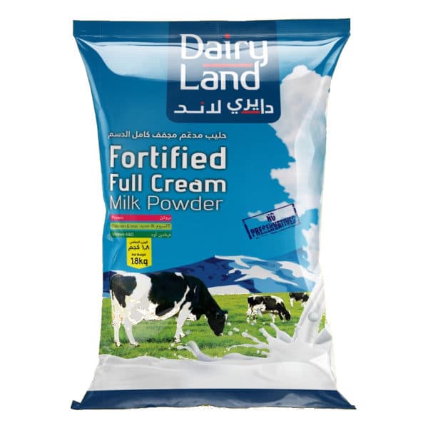 Dairy Land Full Cream Milk Powder 1.8 Kg