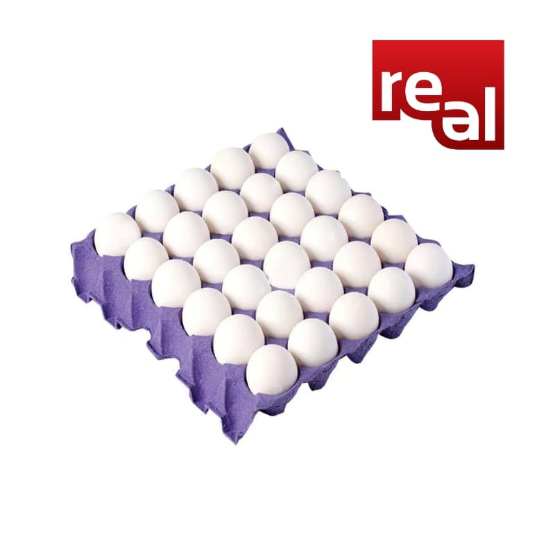 Real White Eggs Medium 30 Pc
