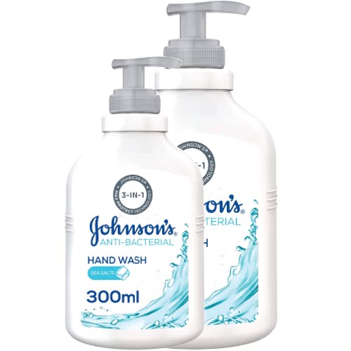 J & J Anti-bact Hand Wash Sea Salt 500 mL + 300 mL Free