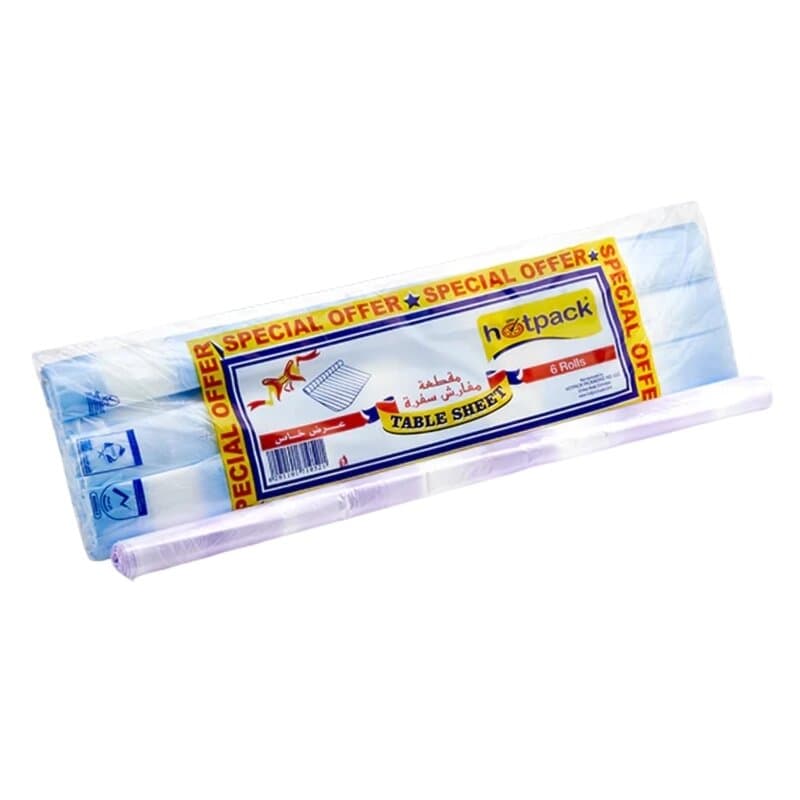 Food Pack Table Sheet 100 Pc X 2 set