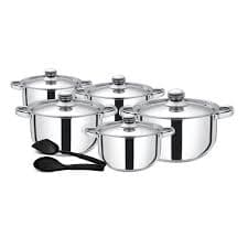 Royalford Rf 9352 Ss Cookware Set 12 Pc