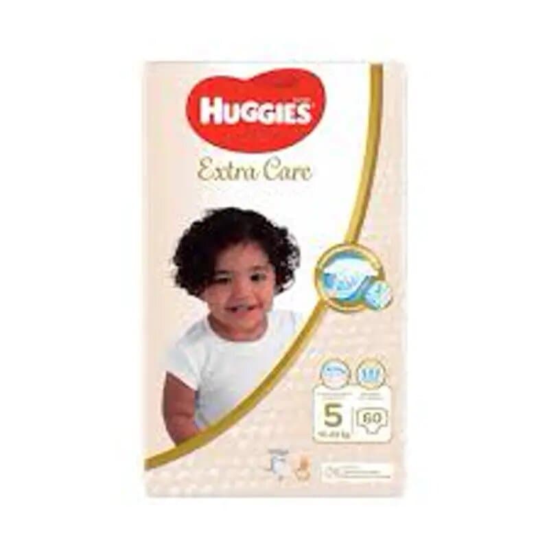 Huggies Extra Care Jumbo Size 5 60 Pc