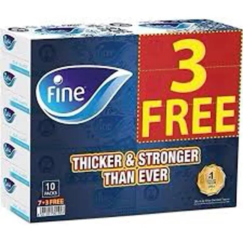 Fine 200 Classic Tissue 2ply (7 + 3 Free)