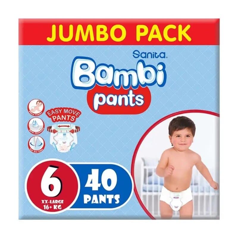 Bambi Pants Xxl Jumbo 40 Pc