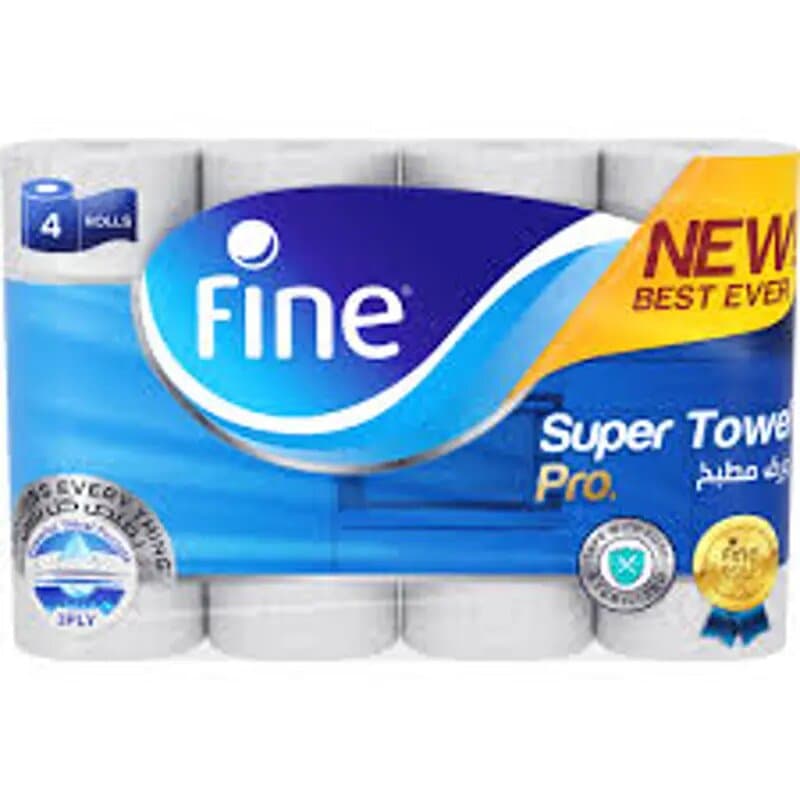 Fine Gambini Towel Hh Super Pro 60sheets 3ply 4rl