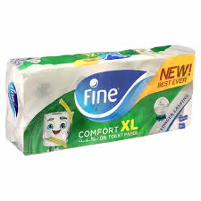 Fine Toilet Ppr Cmt Xl 250sheets 2ply 10rl