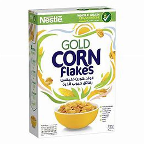 Nestle Gold Cornflakes Cereal 375 g