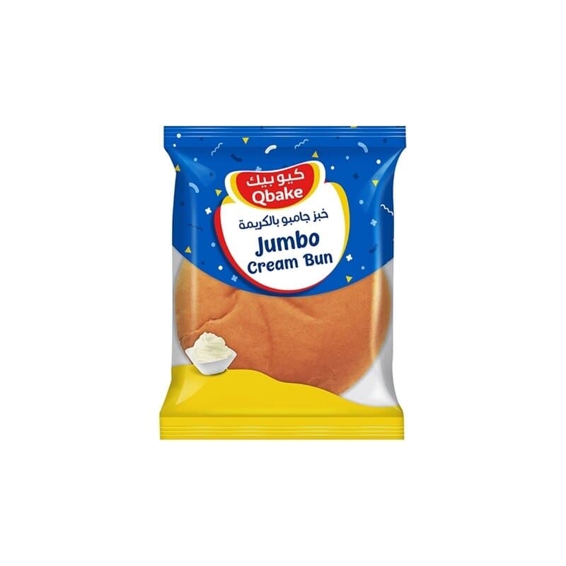 Qbake Jumbo Cream Bun