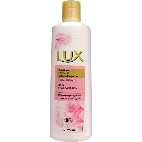 Lux Body Wash Soft Rose 2 x 250 mL