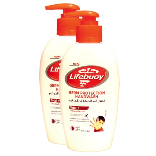 Lifebuoy Hand Wash Total+ 2 x 200 mL